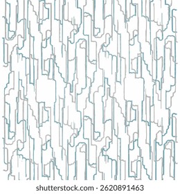 Fondo decorativo Abstractas con rayas rectas. Textura de líneas de Vertical grunge monocromo de semitono. Patrón gráfico caótico. Ilustración vectorial de patrón sin fisuras, fondo geométrico Abstractas