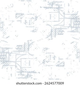 Fondo decorativo Abstractas con rayas rectas. Textura de líneas de Vertical grunge monocromo de semitono. Patrón gráfico caótico. Ilustración vectorial de patrón sin fisuras, fondo geométrico Abstractas