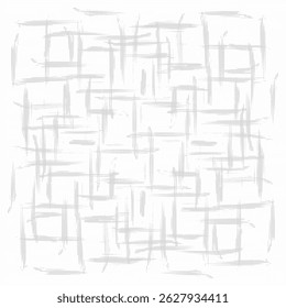 Fondo decorativo Abstractas con rayas rectas. Textura de líneas de Vertical grunge monocromo de semitono. Patrón gráfico caótico. Ilustración vectorial de patrón sin fisuras, fondo geométrico Abstractas