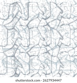 Abstract decorative background with straight stripes.Halftone monochrome grunge vertical lines texture. Chaotic graphic pattern. Vector illustration of seamless pattern , Abstract geometric background