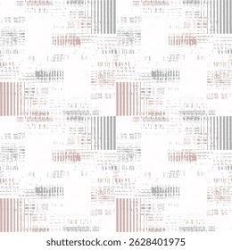 Fondo decorativo Abstractas con rayas rectas. Textura de líneas de Vertical grunge monocromo de semitono. Patrón gráfico caótico. Ilustración vectorial de patrón sin fisuras, fondo geométrico Abstractas