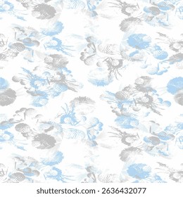 Abstract decorative background with straight stripes.Halftone monochrome grunge vertical lines texture. Chaotic graphic pattern. Vector illustration of seamless pattern , Abstract geometric background