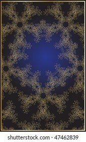 abstract decorative blue background