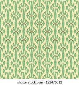 Abstract decorative cardboard grid. Seamless pattern. Vector.