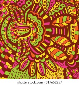 Abstract decorative colorful background, vector image