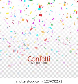 Abstract decorative colorful confetti background