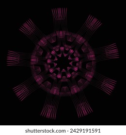 Abstract decorative design black background | Wedding invitation greeting cards elegant vintage style | Spring flower background with watercolor | topped with lots of colorful flower design metal flow