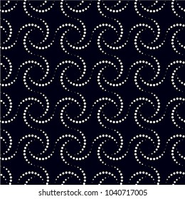 Abstract decorative dot textured background. Seamless pattern.