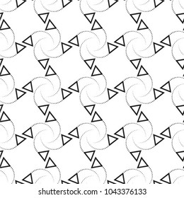 Abstract decorative dot textured background. Seamless pattern.