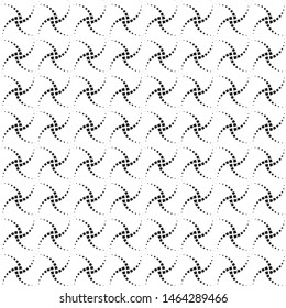 Abstract decorative dot textured background. Seamless pattern.