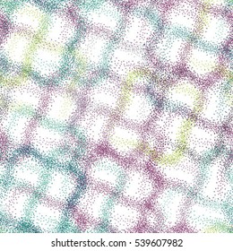 Abstract decorative dot textured background. Seamless pattern.