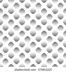 Abstract decorative dot textured background. Seamless pattern. 