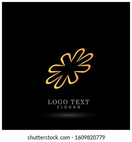 Abstract Decorative Element Logo. Symbol & Icon Vector Template.