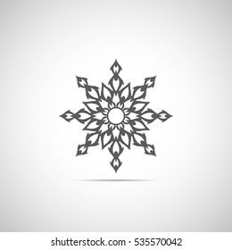 Abstract decorative element. Vector illustration. Abstract element pattern.