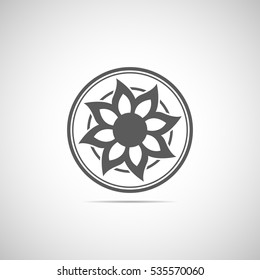 Abstract decorative element. Vector illustration. Abstract element pattern.