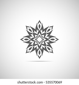 Abstract decorative element. Vector illustration. Abstract element pattern.