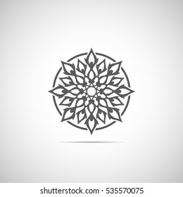 Abstract decorative element. Vector illustration. Abstract element pattern.