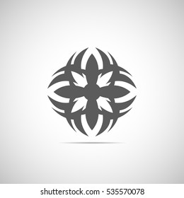 Abstract decorative element. Vector illustration. Abstract element pattern.