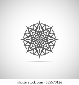 Abstract decorative element. Vector illustration. Abstract element pattern.