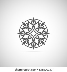 Abstract decorative element. Vector illustration. Abstract element pattern.