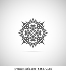 Abstract decorative element. Vector illustration. Abstract element pattern.