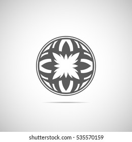 Abstract decorative element. Vector illustration. Abstract element pattern.