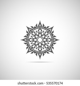 Abstract decorative element. Vector illustration. Abstract element pattern.