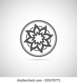 Abstract decorative element. Vector illustration. Abstract element pattern.