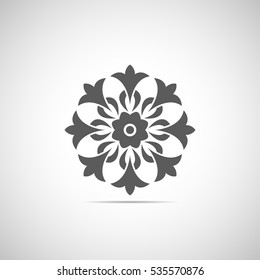 Abstract decorative element. Vector illustration. Abstract element pattern.