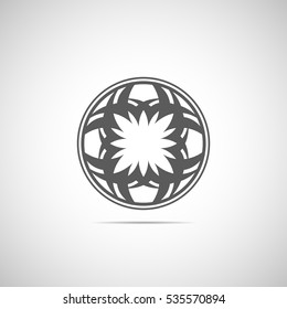 Abstract decorative element. Vector illustration. Abstract element pattern.