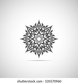 Abstract decorative element. Vector illustration. Abstract element pattern.