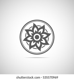 Abstract decorative element. Vector illustration. Abstract element pattern.