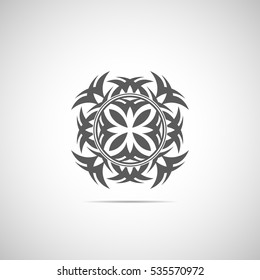 Abstract decorative element. Vector illustration. Abstract element pattern.