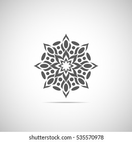 Abstract decorative element. Vector illustration. Abstract element pattern.