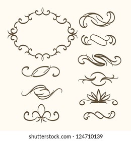 abstract decorative elements