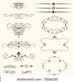 abstract decorative elements