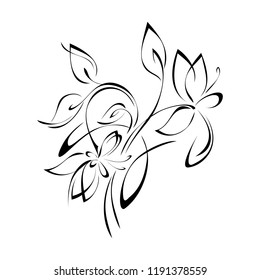 Unalome Lotus Flower Symbol Buddhism Life Stock Vector (Royalty Free ...