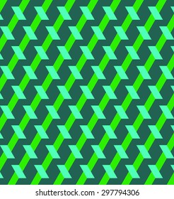 Abstract decorative geometric background of green shades