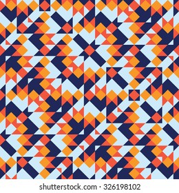 Abstract decorative geometric background. Seamless pattern.