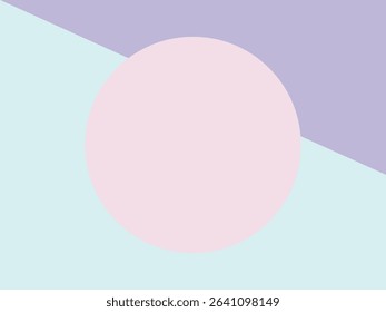 Abstract decorative geometric minimal creative pastel background