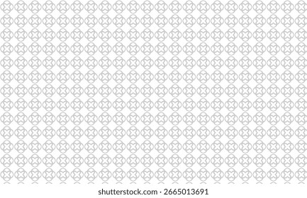 Abstract decorative geometric pattern background. Light grey Seamless pattern background.