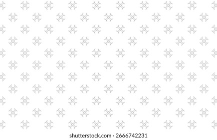 Abstract decorative geometric pattern background. Light grey Seamless pattern background.