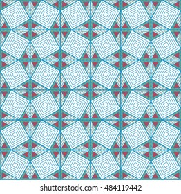 Abstract decorative geometric print. Seamless pattern. background vector. Pattern can be used for wallpaper, cover fills, web page background, surface textures.