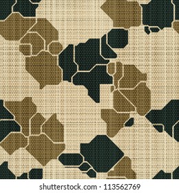 Abstract decorative geometric techno print background. Seamless pattern. Vector.
