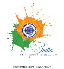 Abstract Decorative Indian Flag Theme Modern Stock Vector (Royalty Free ...