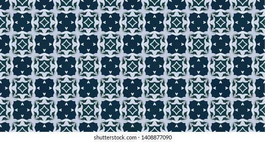 Abstract decorative islamic multicolor mosaic texture. Ornamental seamless pattern