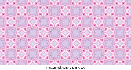 Abstract decorative islamic multicolor mosaic texture. Ornamental seamless pattern