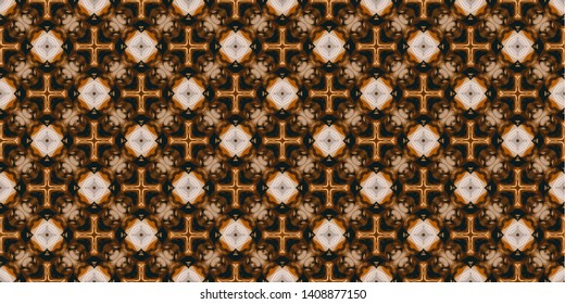 Abstract decorative islamic multicolor mosaic texture. Ornamental seamless pattern