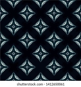 Abstract decorative islamic multicolor mosaic texture. Ornamental seamless pattern