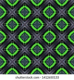 Abstract decorative islamic multicolor mosaic texture. Ornamental seamless pattern